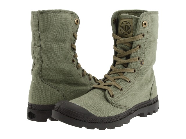 canvas combat boots mens