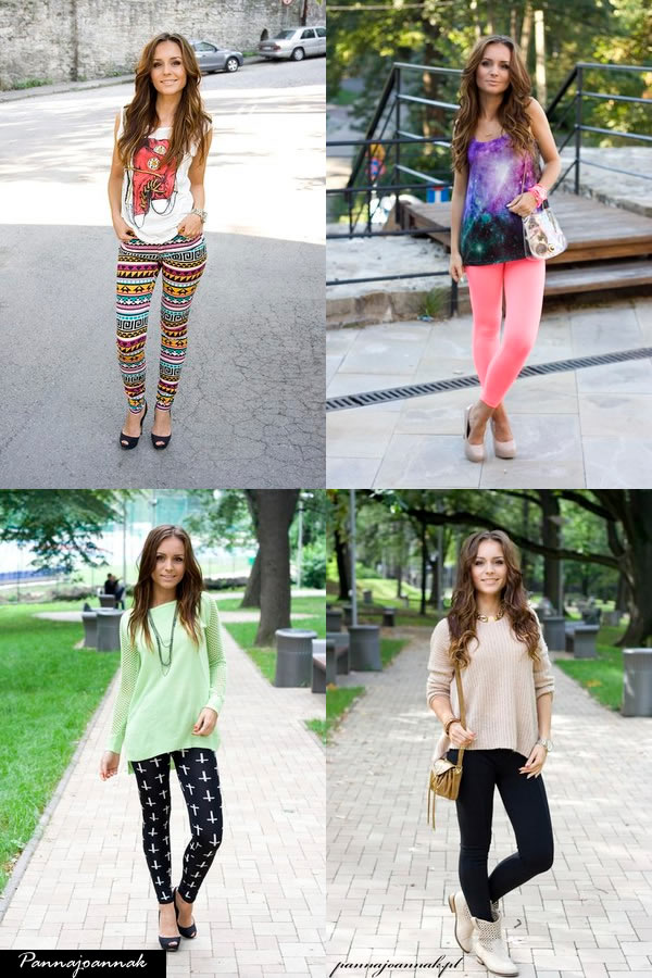 What to Wear With Leggings - Inspired by pannajoannak What to Wear With Leggings - Inspired by pannajoannak