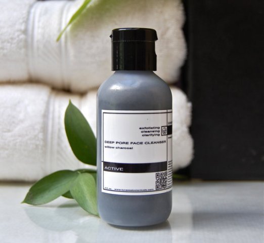 Deep Pore Face Cleanser Oil Free With Willow Charcoal