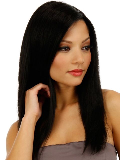 Black long layered hairstyles