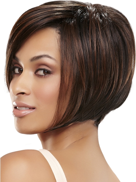 Brown Short haircuts for thick hair 