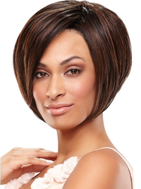 Brown Short haircuts for thick hair