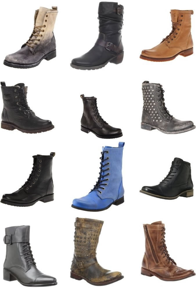 What to wear with COMBAT BOOTS