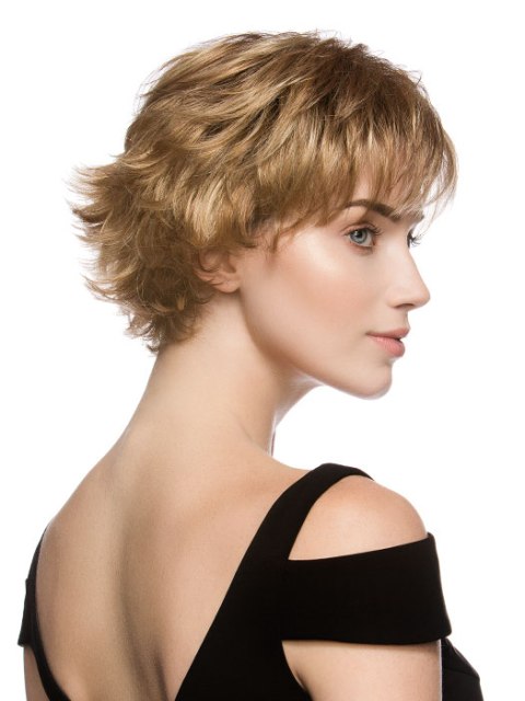Short Haircuts For Fine Hair - Oval Face 