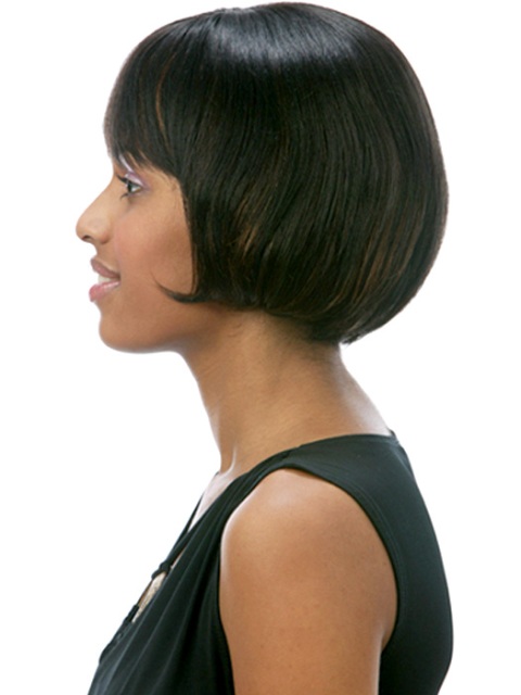 Short hairstyles for thick hair for black women 