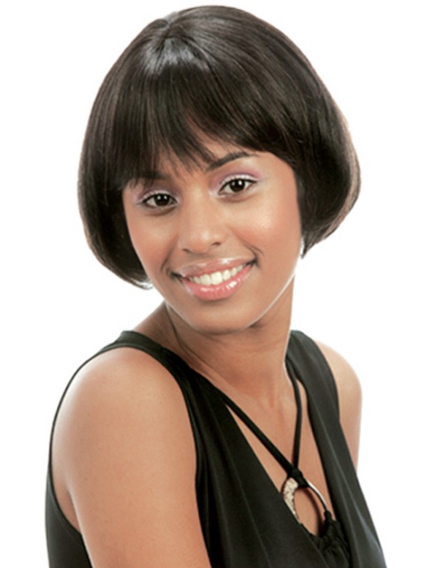 Short hairstyles for thick hair for black women