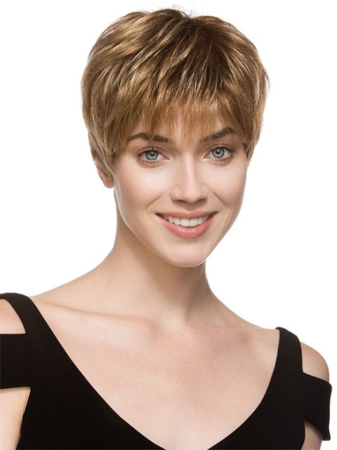 Short hairstyles for thick hair for easy