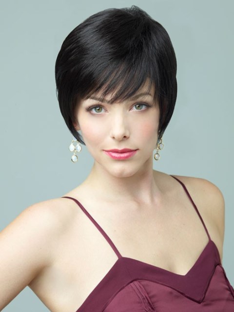 Smooth Black short hairstyles