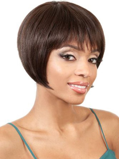 Straight Black short hairstyles