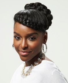 Updos for black women for square faces