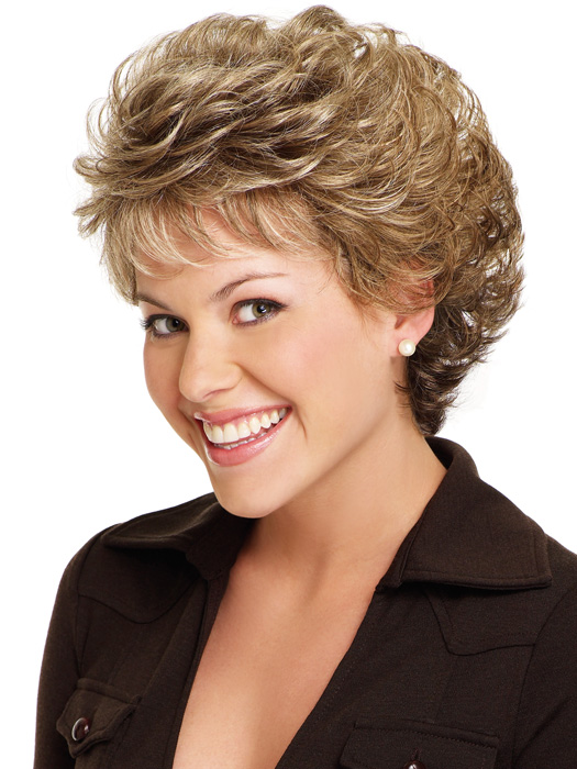 Short cute hair styles for curly hair, women over 40