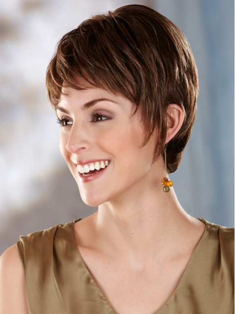 Short cute hairstyles for long faces