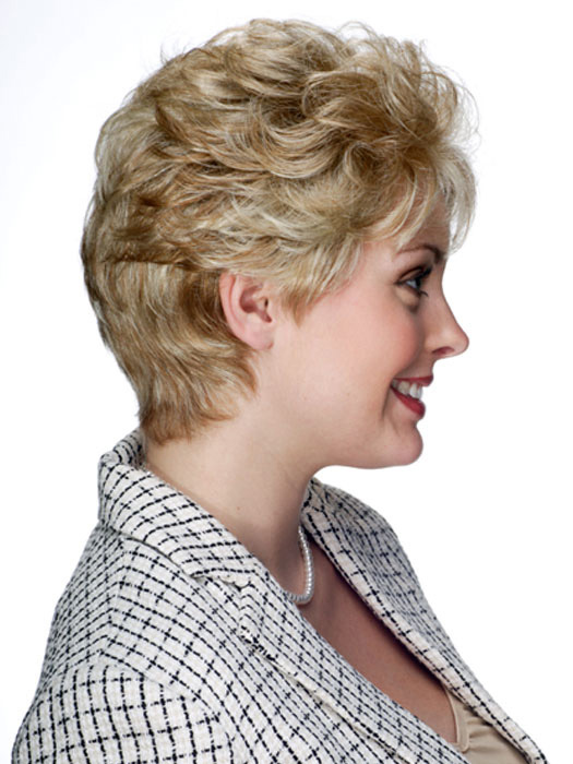 Short hair styles for smooth curly hair