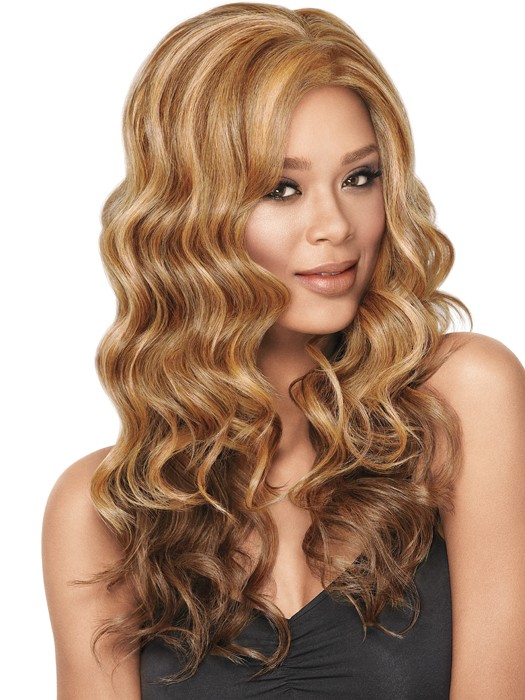 Goddess Wave - Highlights with Hair Color for Dark Skin tone