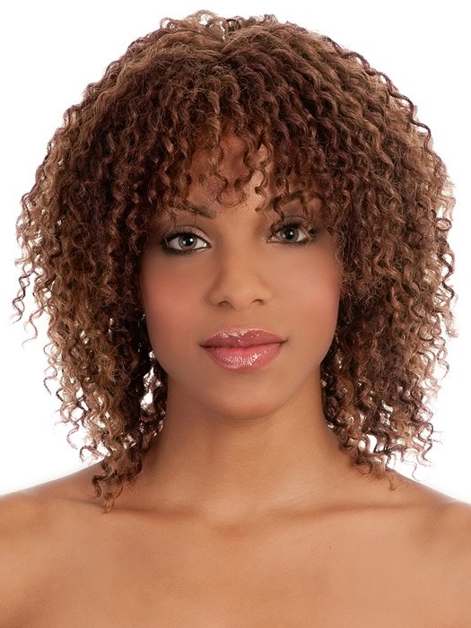 Jozefina - Cinnamon hair color on dark skin