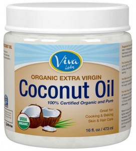 Organic extra virgin coconut oil by Viva Labs - Buy it at Amazon