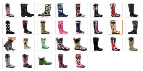 Spy Love Buy GLASTO Flat Festival Wellies Wellington Calf Rain Boots